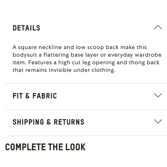 Skims Fits Everybody Square Neck Bodysuit - Picture 5 of 9